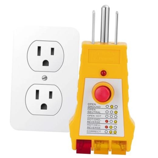 Grounding Outlet Tester Earthing for Grounding Products, Electric Outlet