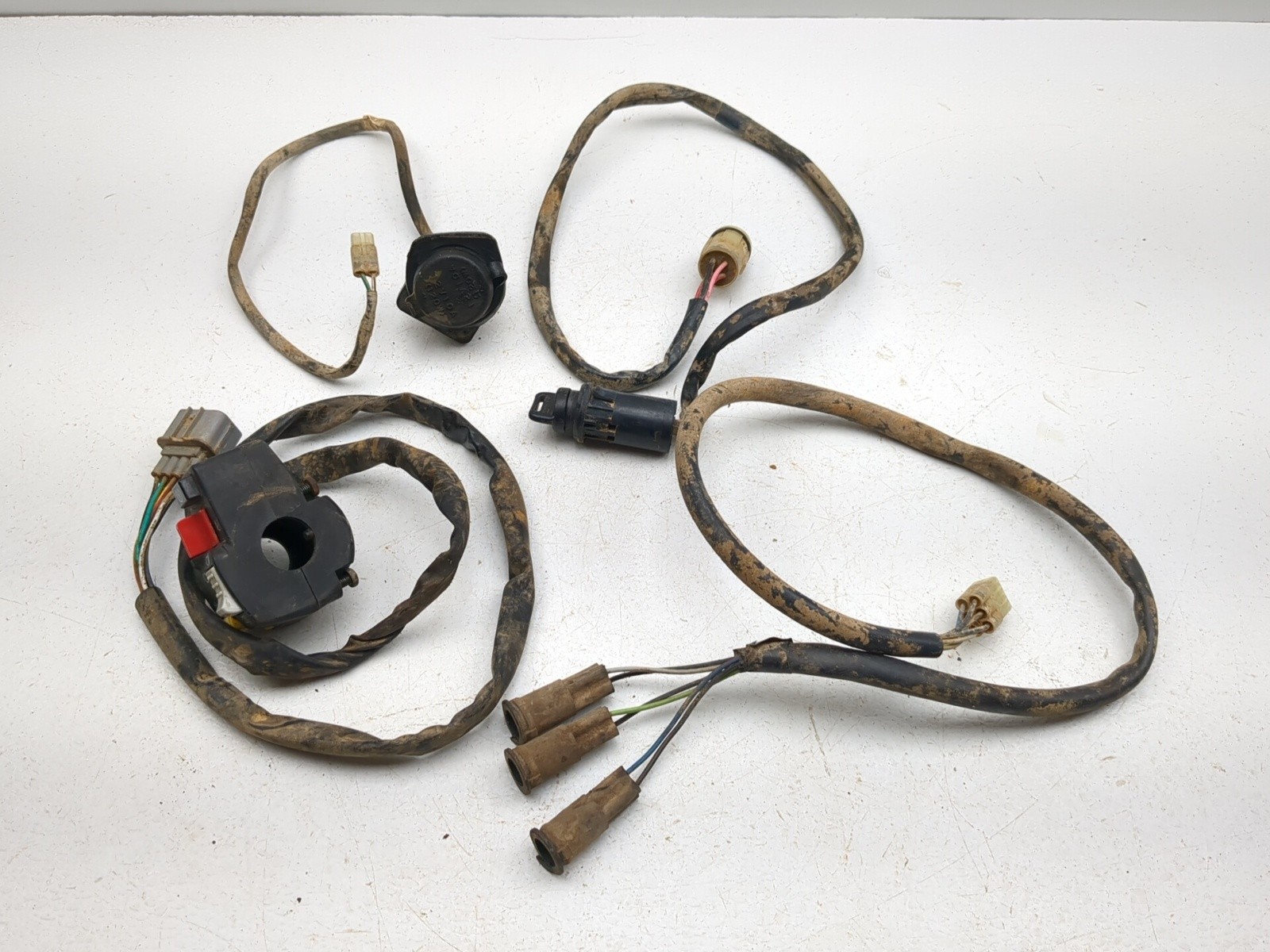 00-06 Honda TRX350TE TRX Rancher 350 Front Left Switch Ignition W/Key Harness