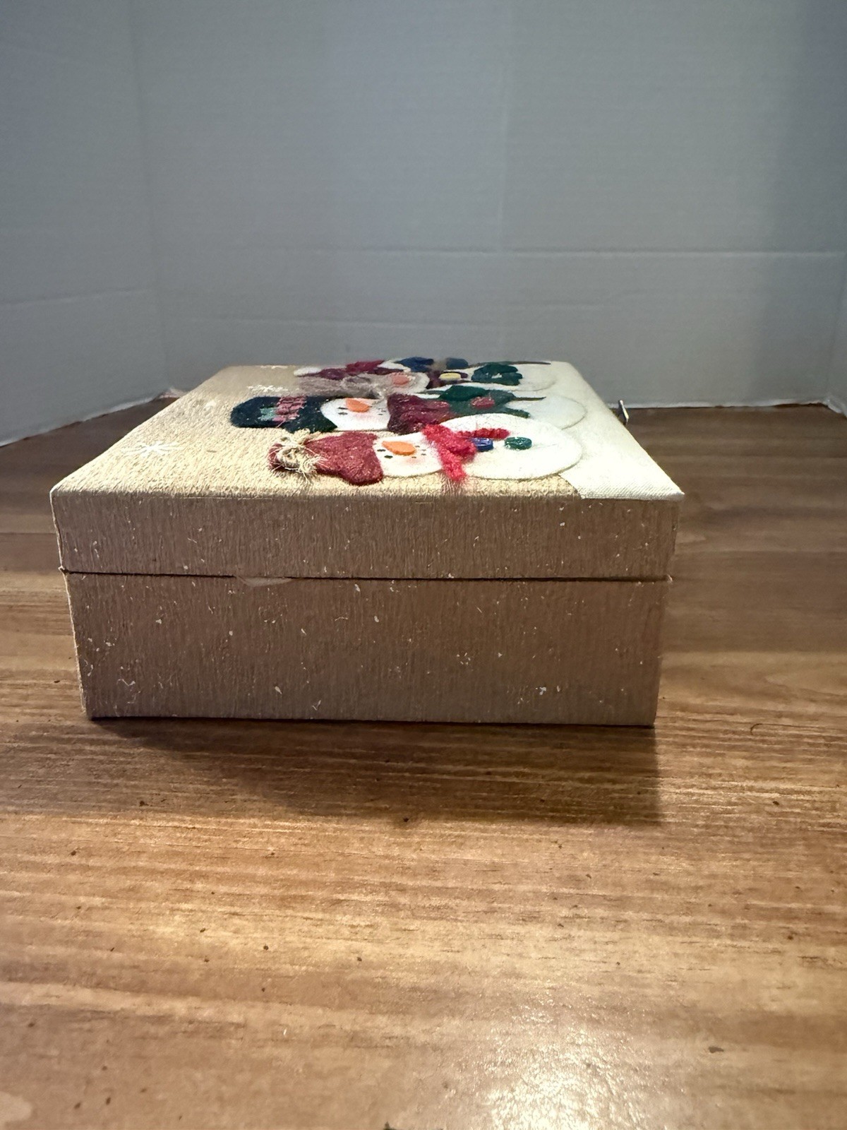 Snowman Trinket Box