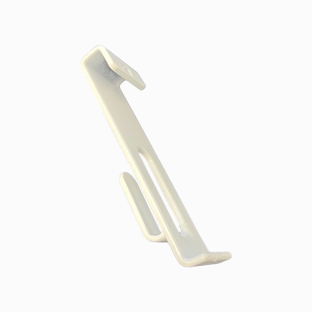 100 PCS WHITE Gridwall Utility Hook Picture Hanger Grid Panel Notch Display
