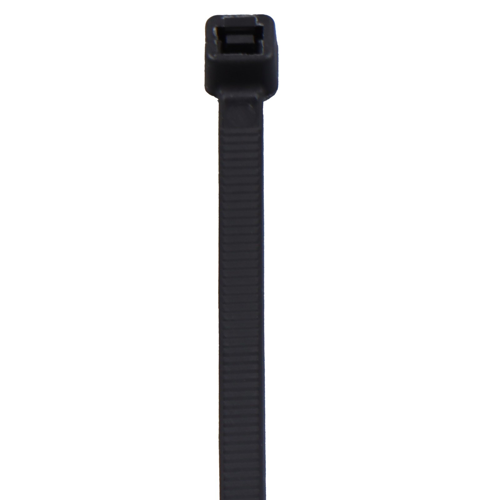 Self-locking Cable Ties, 12", 50 lbs, Nylon, 1000-Pack Black & 100-Pack White