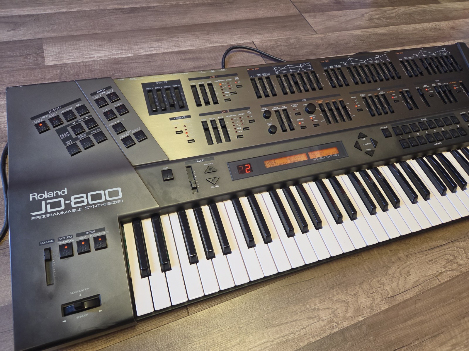 Roland JD-800 Digital Synthesizer Tested Working