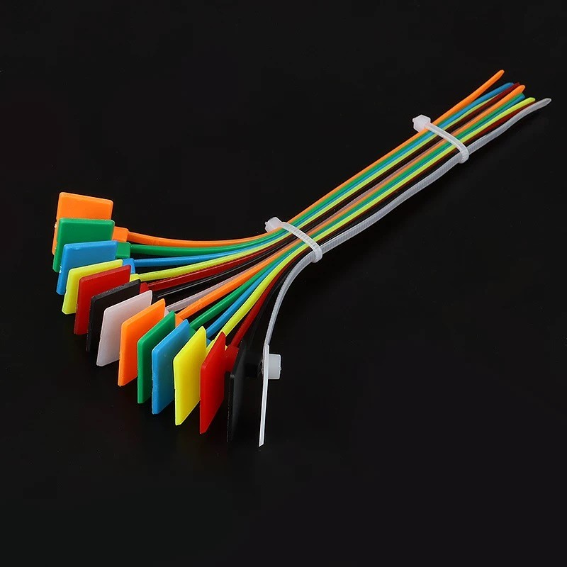 4" Color Zip Cable Ties Nylon Wire Tie Wraps US FAST SHIP --100pcs