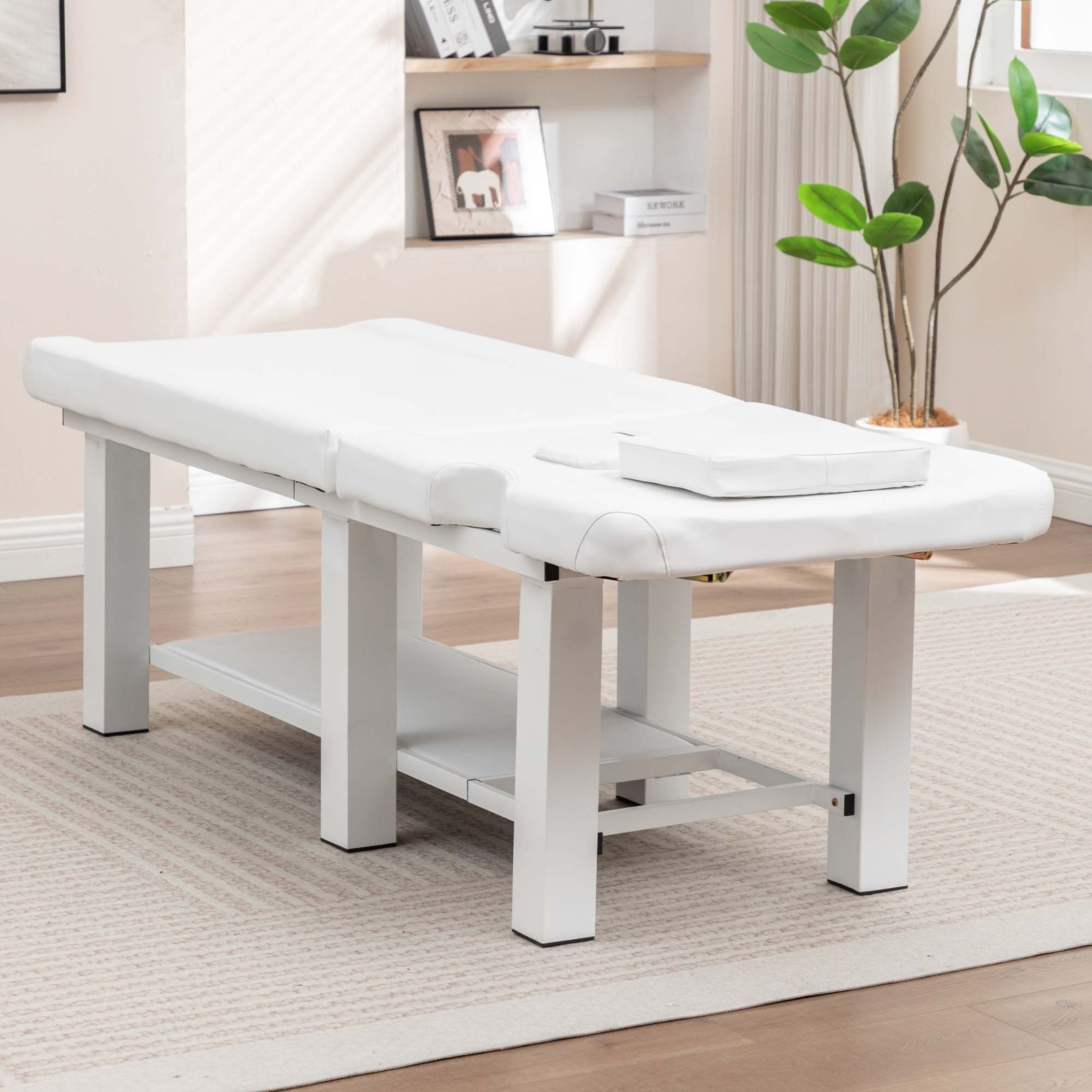 Multi-Function Professional Massage Therapy Table, White