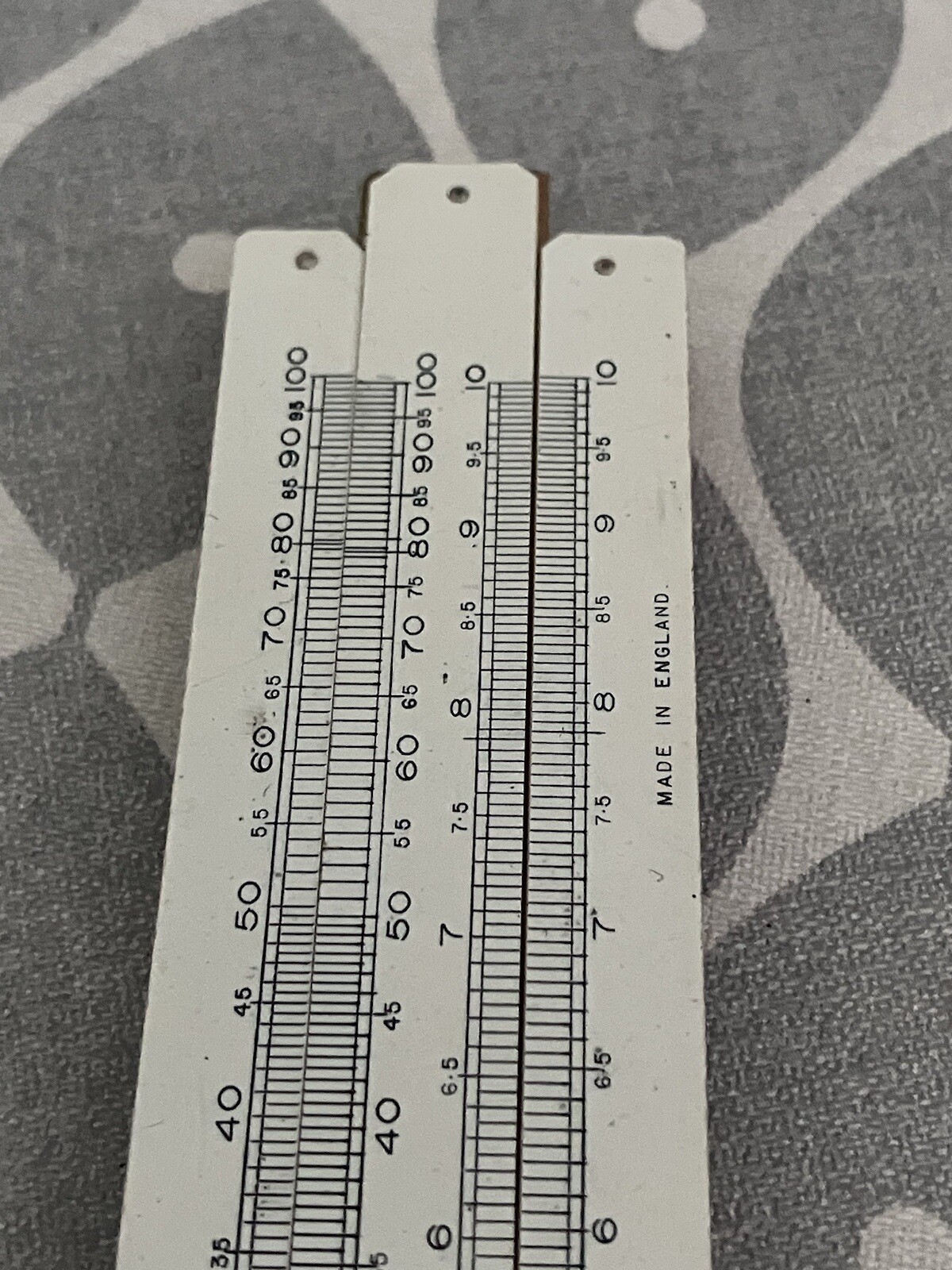 The Unique Slide Rule