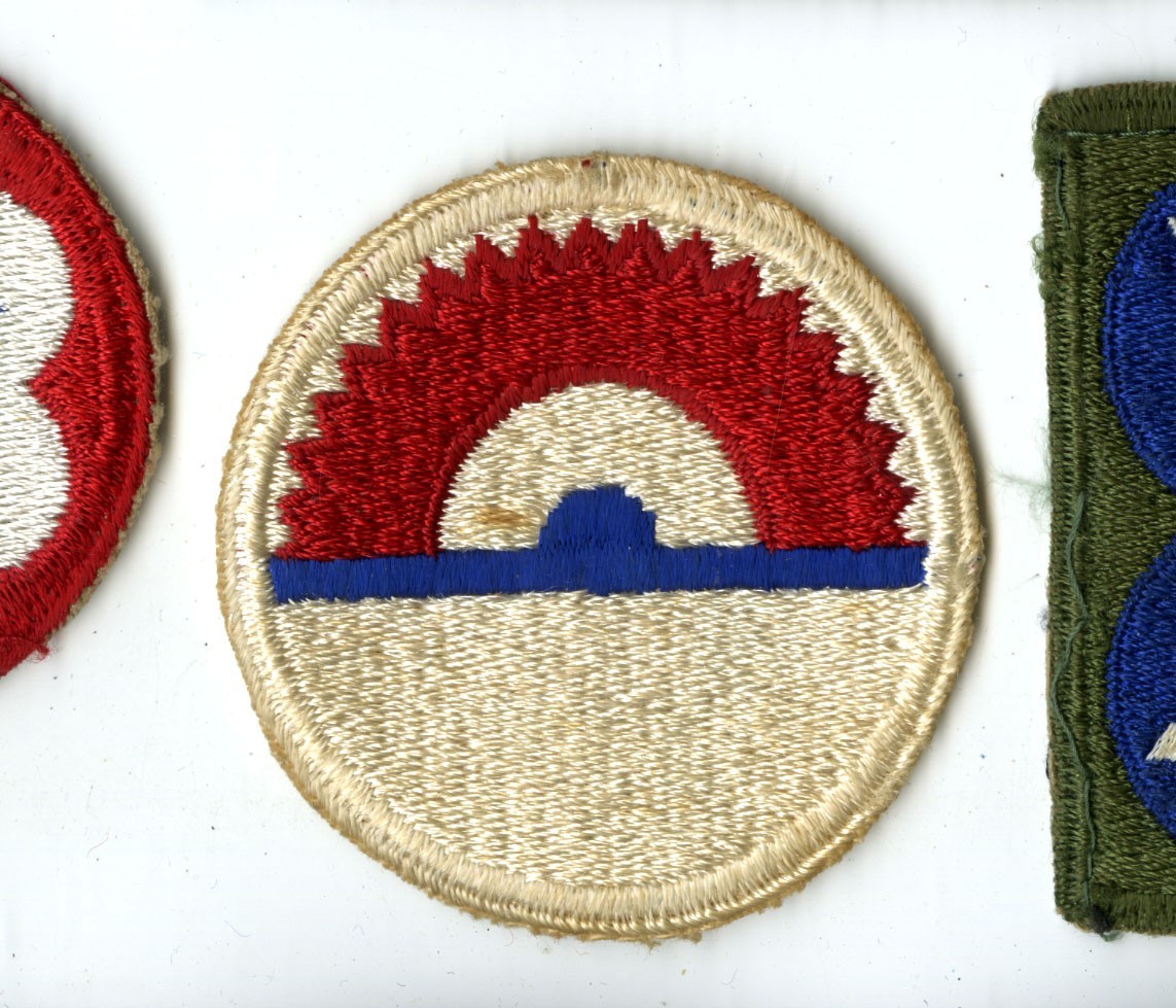 Labrador and Northeast Canada Command White Back Patch Original WWII