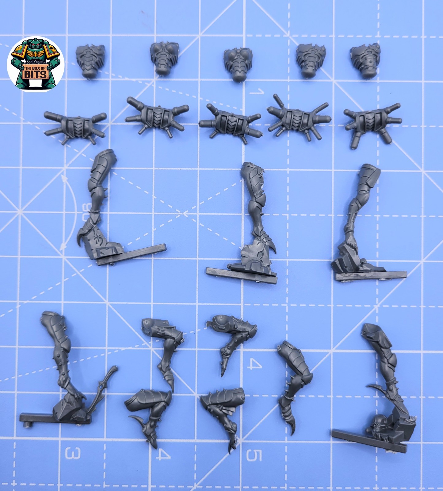 Warhammer 40K Drukhari Dark Eldar Scourges Torsos & Legs X5 Bodies