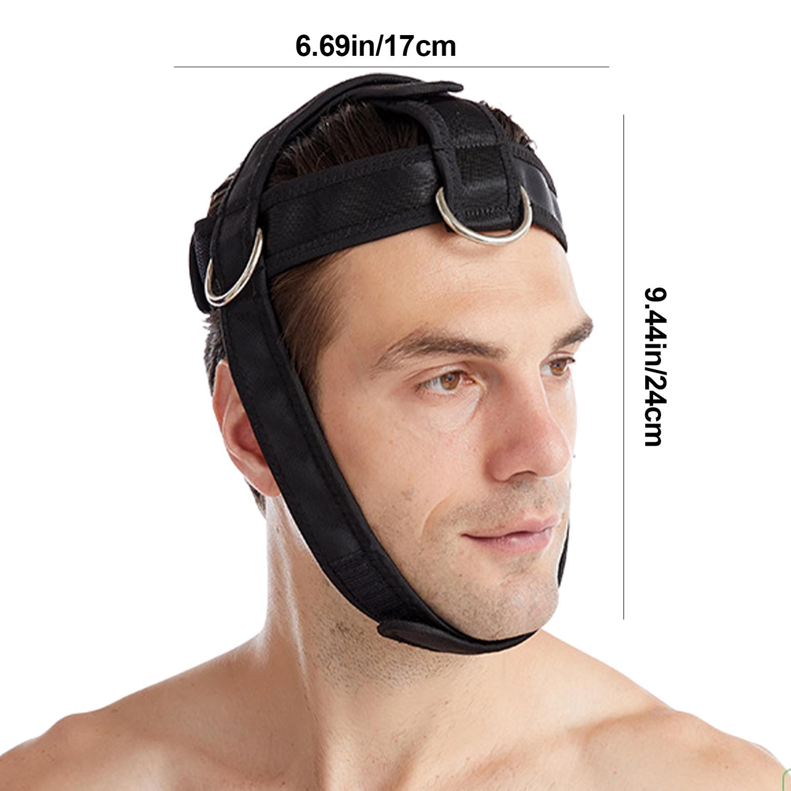 Head Neck Harness For Weight Lifting Training Diverse Workout Adjustable Strap