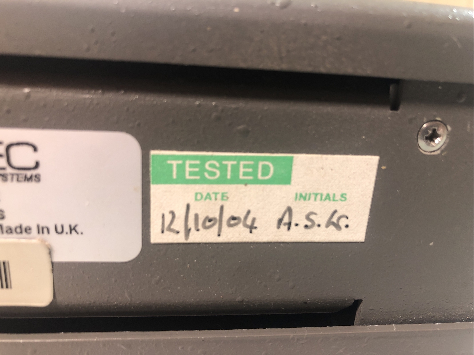 Radamec Broadcast Systems HK185 Head Control Unit AS IS
