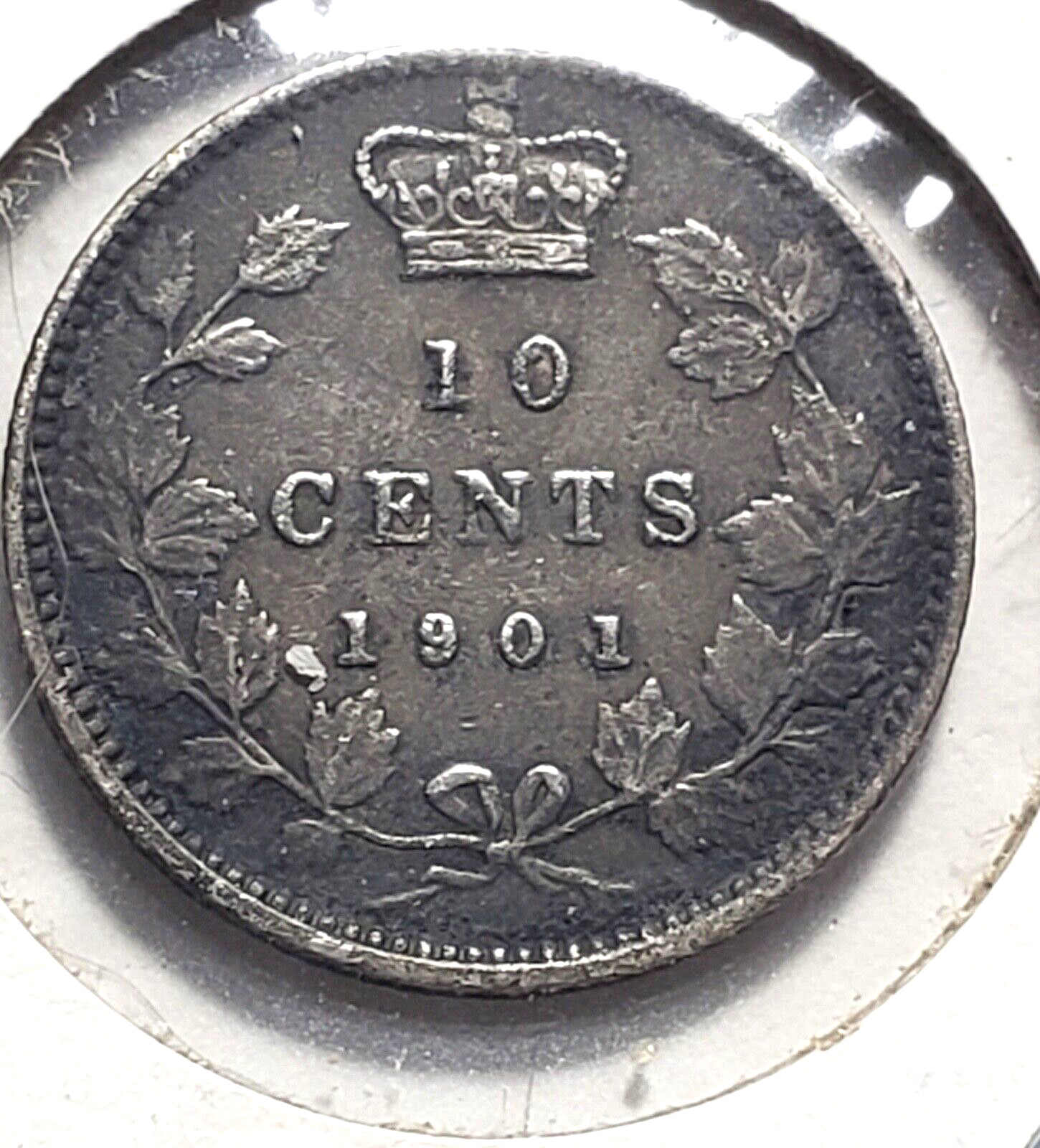 Canada 1901 5 Cent Silver