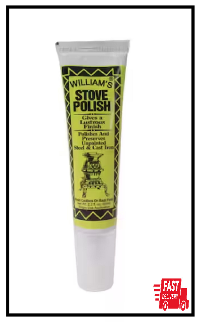 2.3 oz. William's Stove Polish Paste Tube