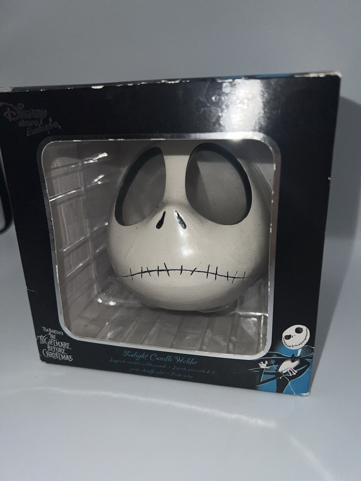 Disney Store The Nightmare Before Christmas Jack Skellington Tealight Holder