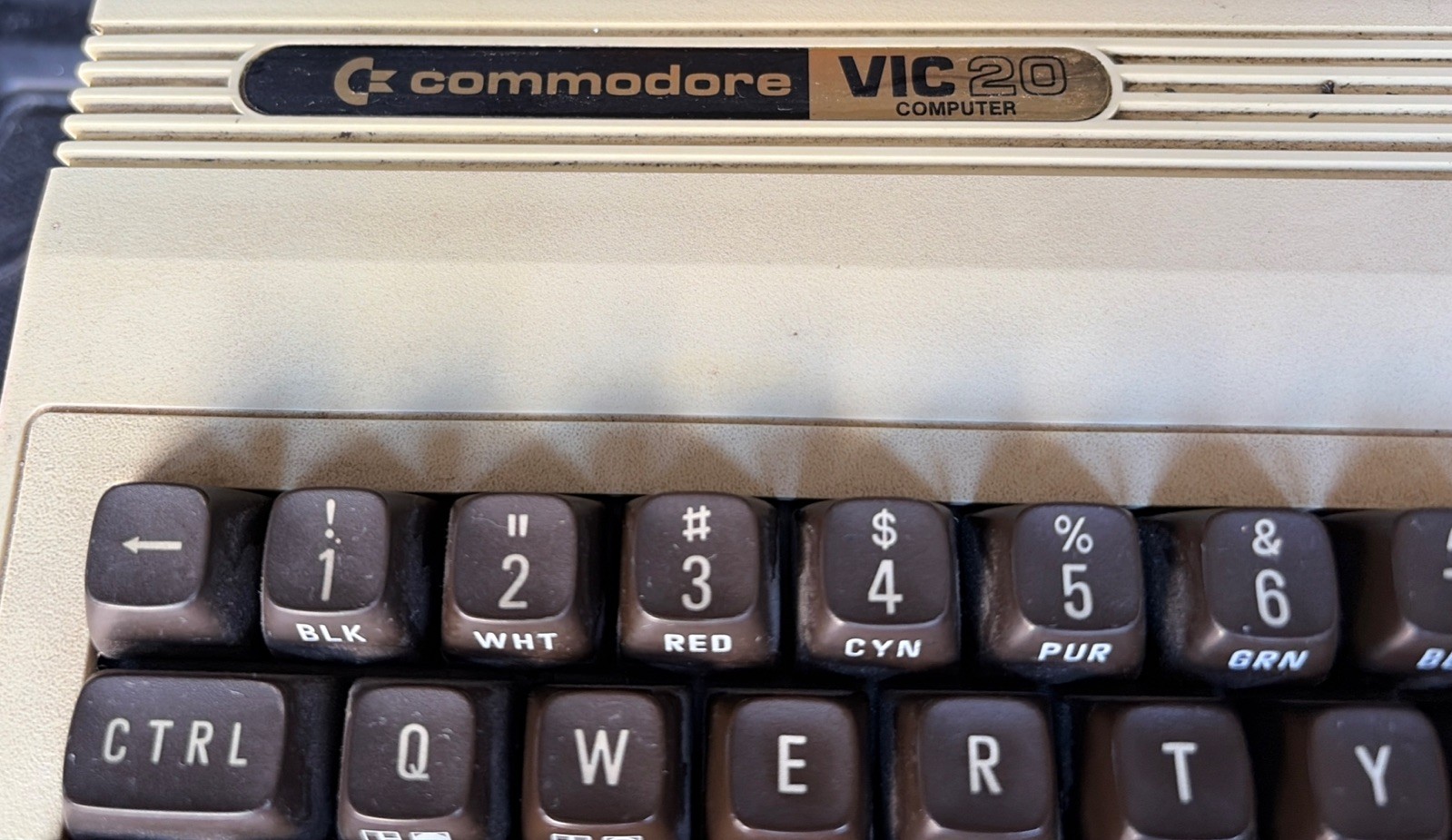 Commodore VIC 20 Computer - Untested No Power Supply. Parts And Repair Only