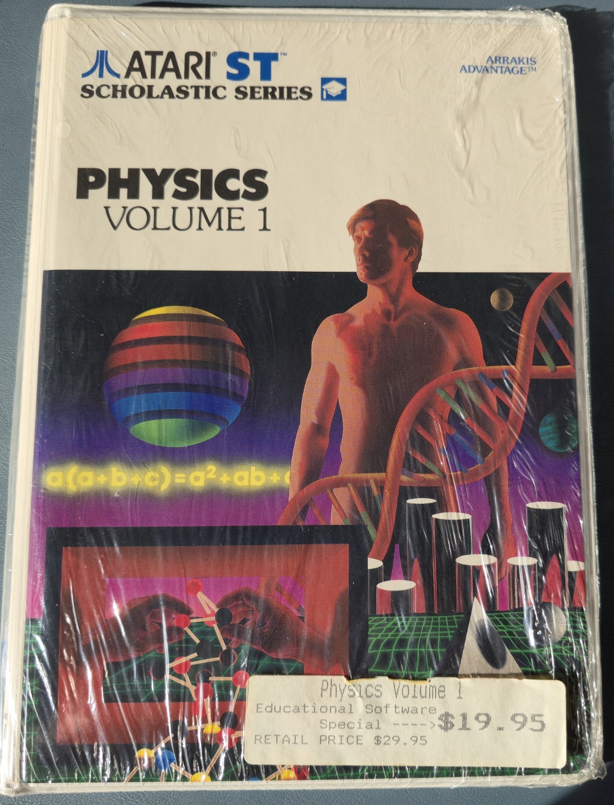 Physics Vol 1 Atari ST Scholastic Series Arrakis (1987) NEW SEALED free shipping