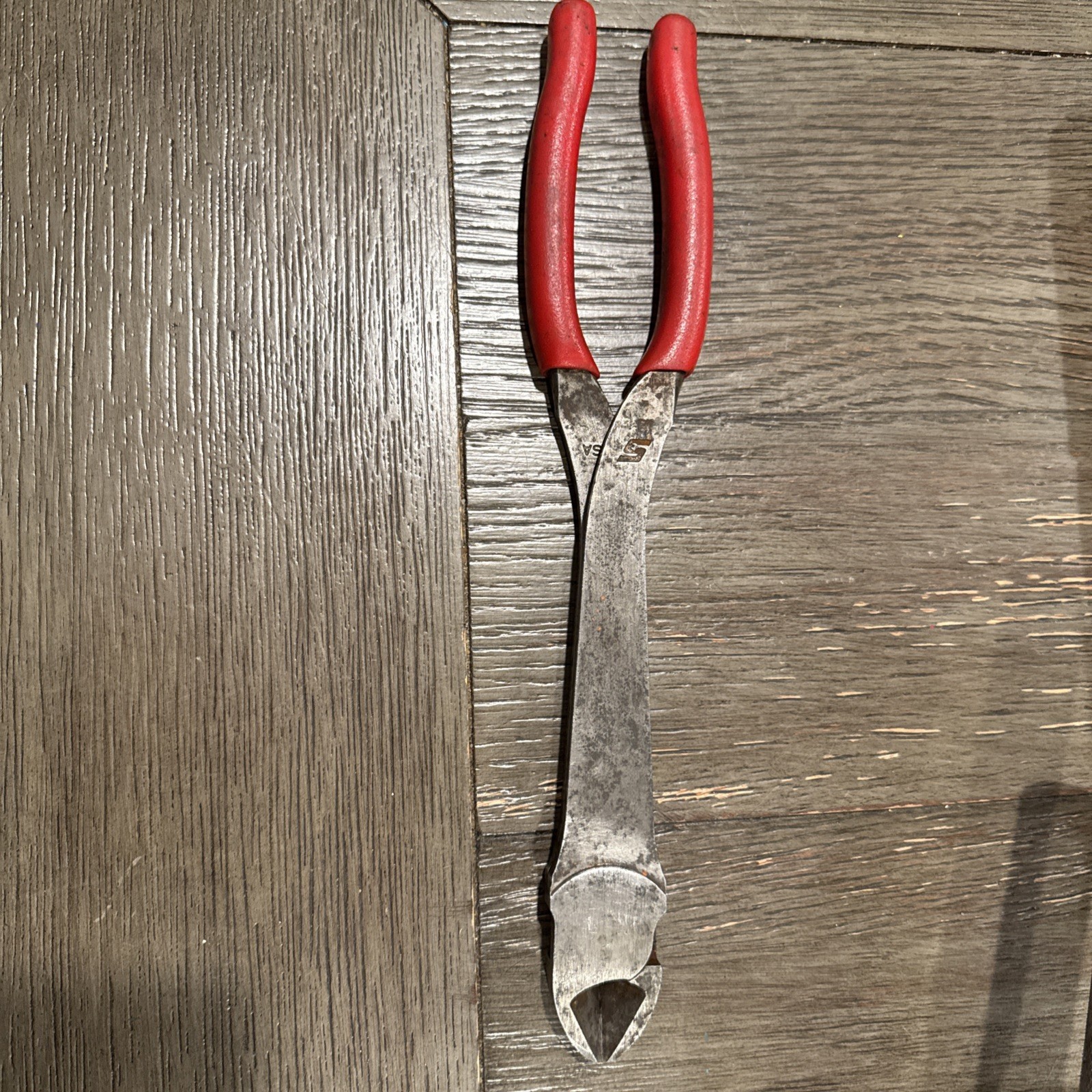 Snap-on 312CF RED Comfort Grip 11" Vector Edge Heavy-Duty Diagonal Cutter