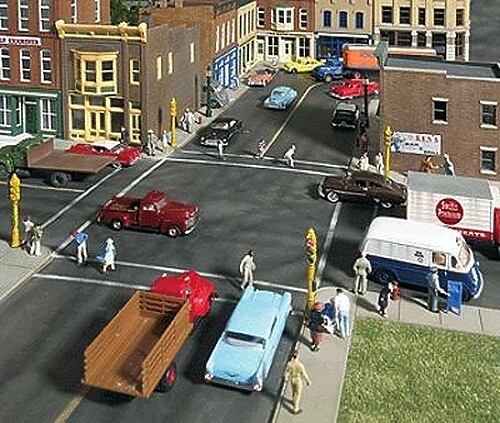 Walthers Asphalt Street System - Kit - Complete Set - HO Scale Model Railroad