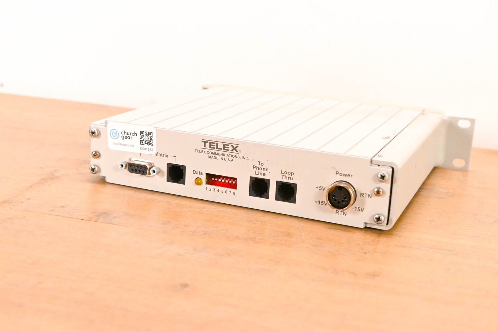 RTS TIF-2000 Single-Line Digital Telephone Interface (NO POWER SUPPLY) CG01SS2