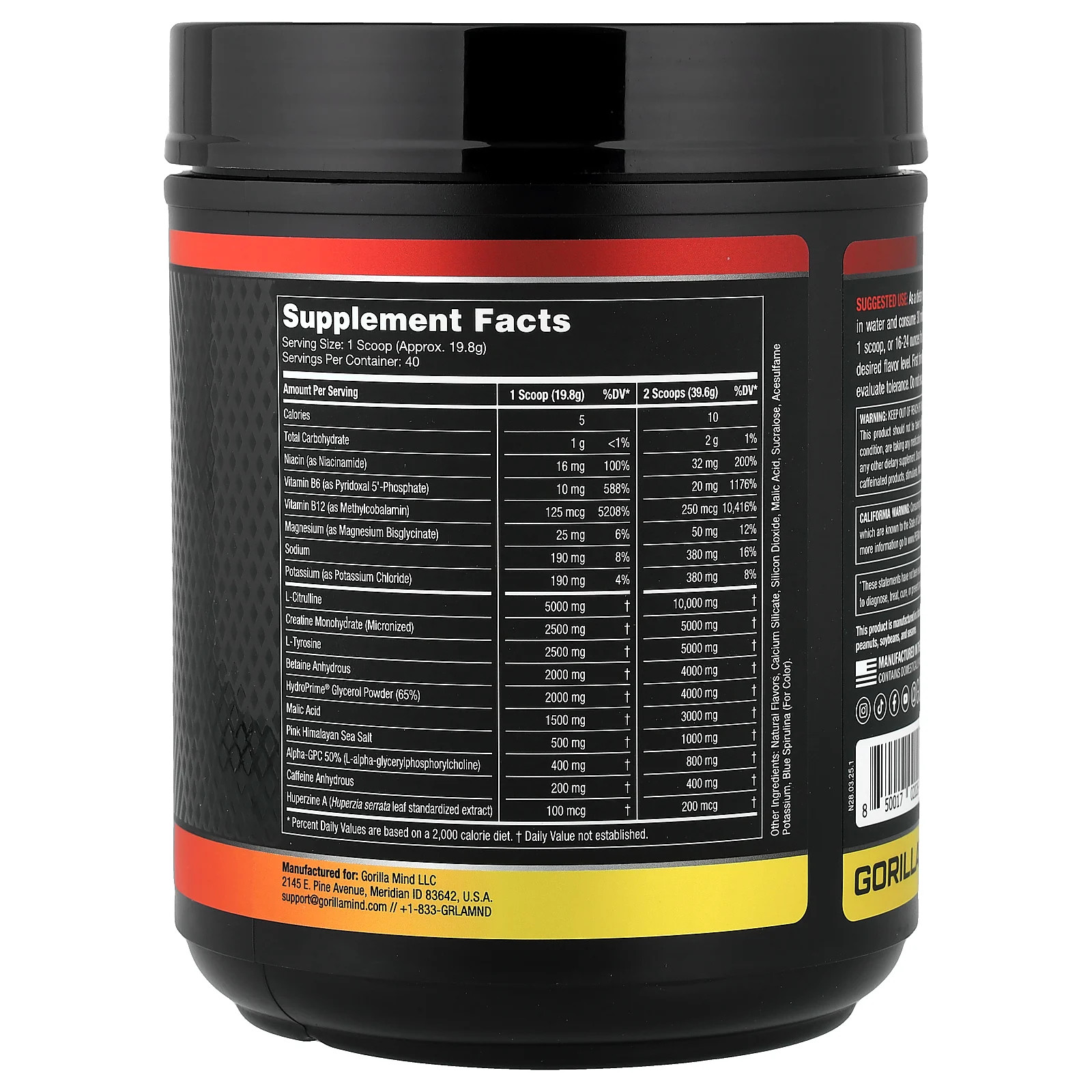Mode®, Pre-Workout Formula, Bombsicle, 1.75 lb (792 g)