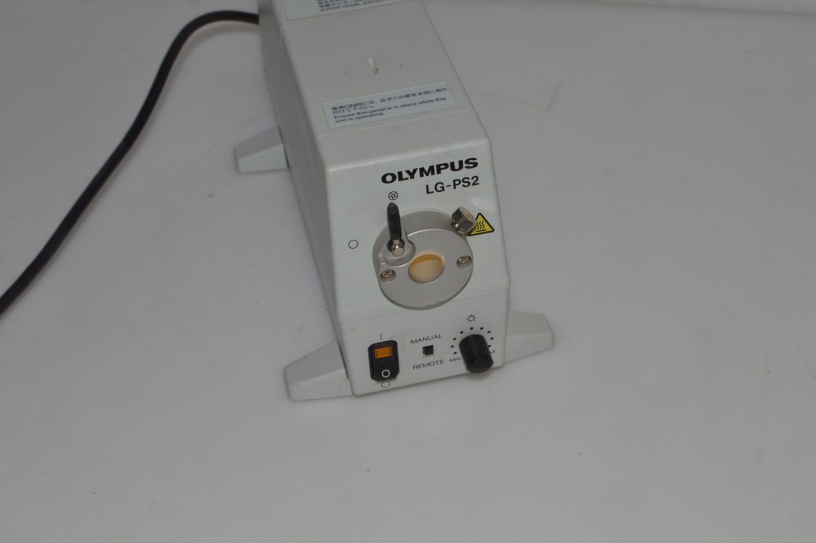 Olympus LG-PS2 FIBER OPTIC HALOGEN LIGHT SOURCE (QPY47)