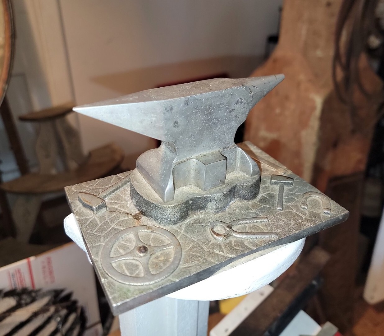 Miniature Anvil, Unique Blacksmith Display Anvil