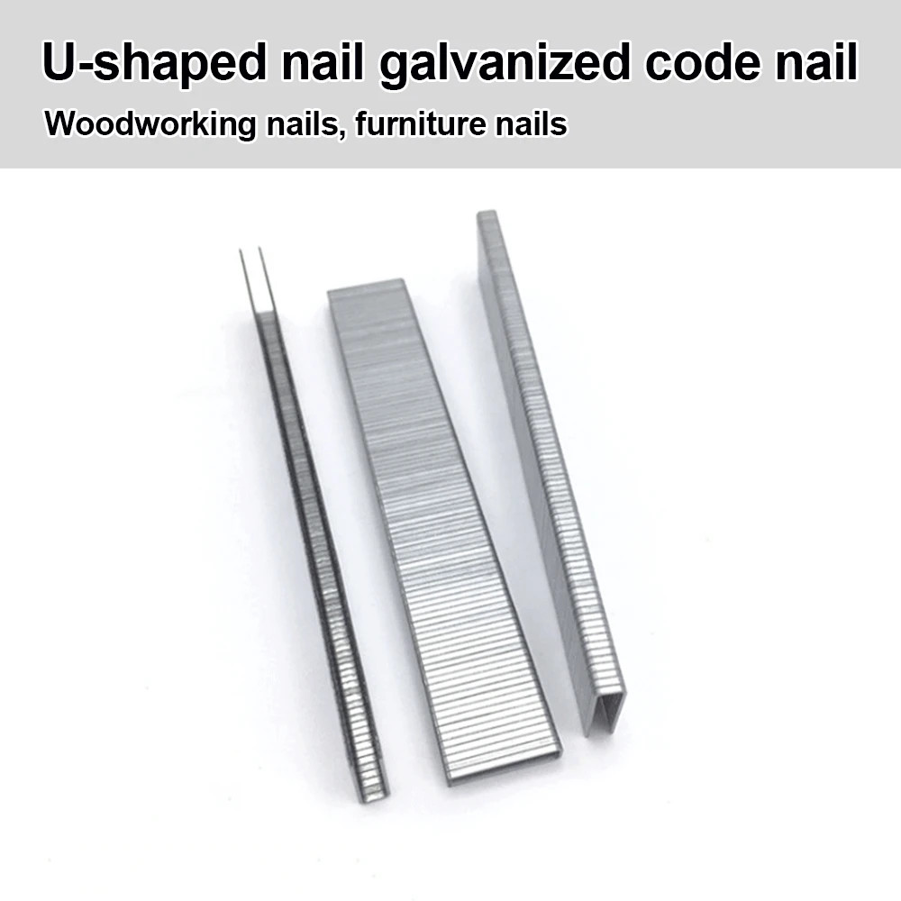 3610Pcs 410J 413J 416J 419J 422J Staple Framing Tacker U Shaped Nail For Electri