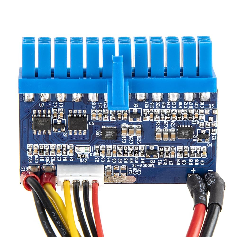 DC 12V 300W 24Pin ATX Connect with Motherboard Mini ITX Power Supply pico...