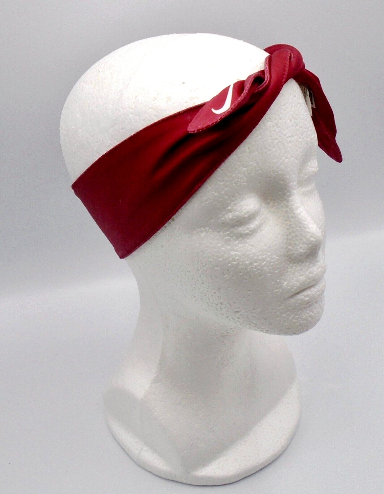 Nike Head Tie Skinny Adult Unisex Pomegranate/White
