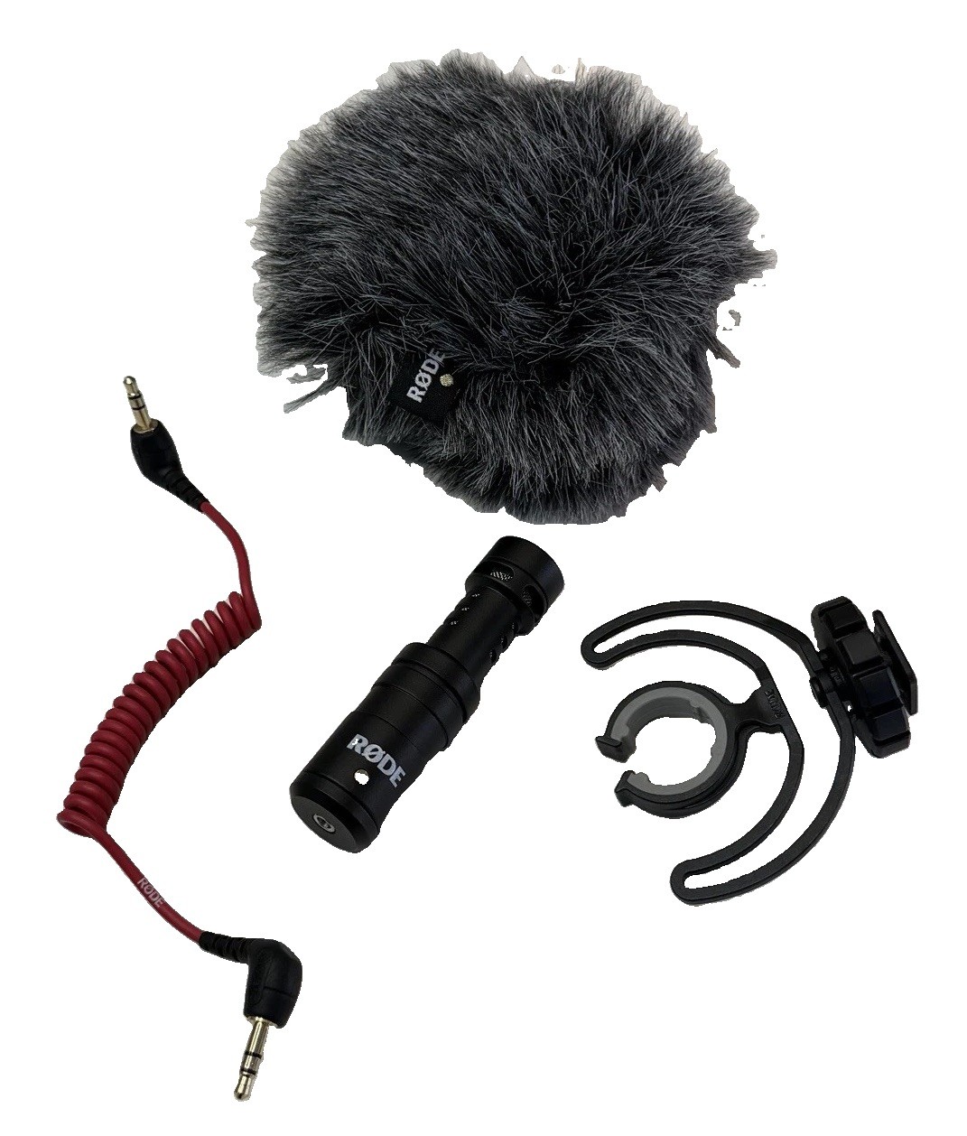 Rode VideoMicro Compact On-Camera Microphone with Windscreen, Cable, Mount