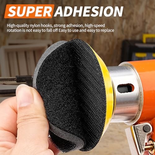 10x 3" 75mm Hook & Loop Foam Interface Pad for DA Sanders