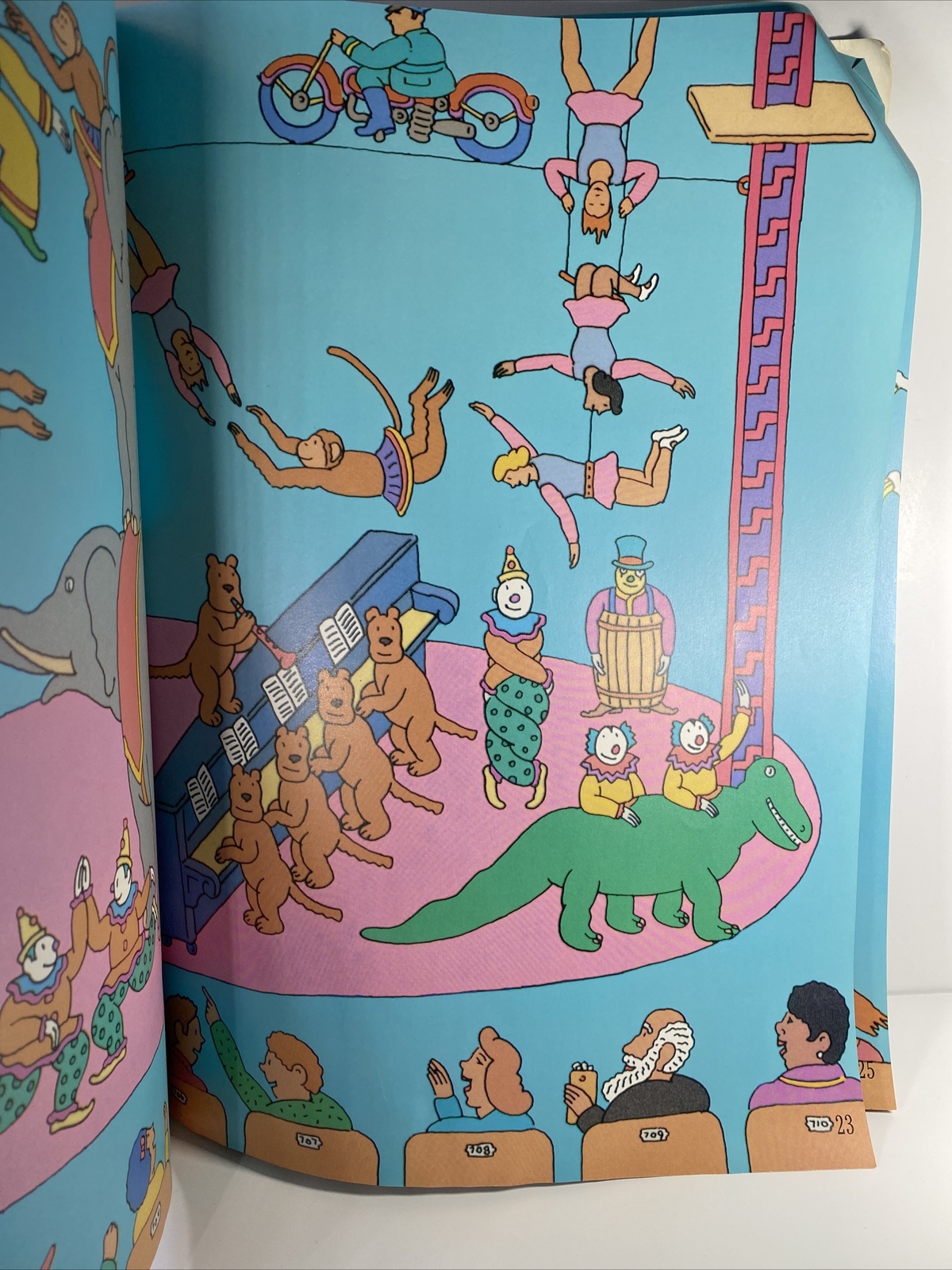 The 12 Circus Rings Paperback Large Book Homeschool Classroom Teacher Daycare