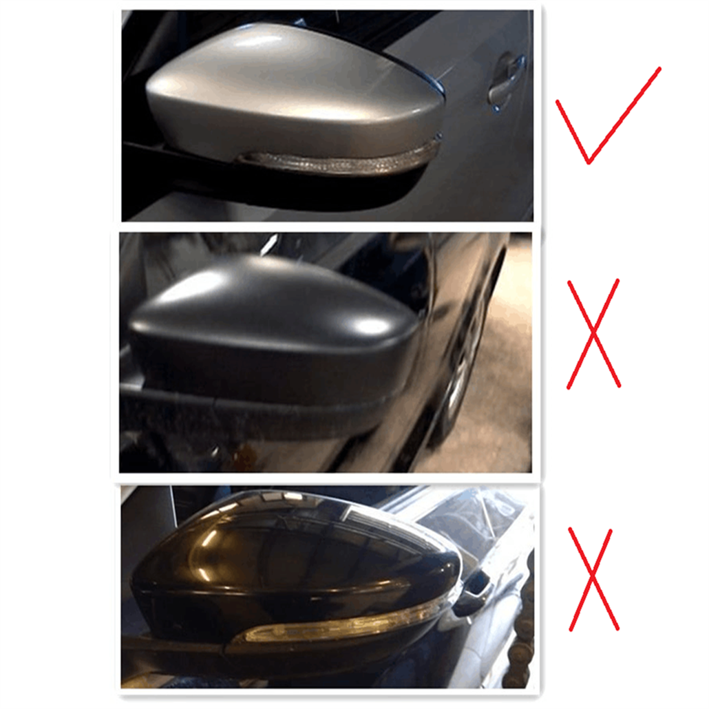 L&R Mirror Cover Cap Kit Fit For VW Beetle Jetta