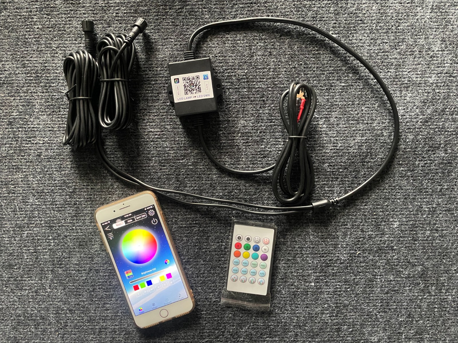 LED Lamp Bluetooth + Remote Harness Dream Color CHASING 3Pins for Light Strips