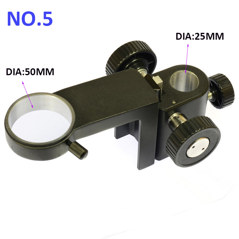 25/32/50/76mm Fine adjustment Bracket Lens Holder Stand For Microscope Camera