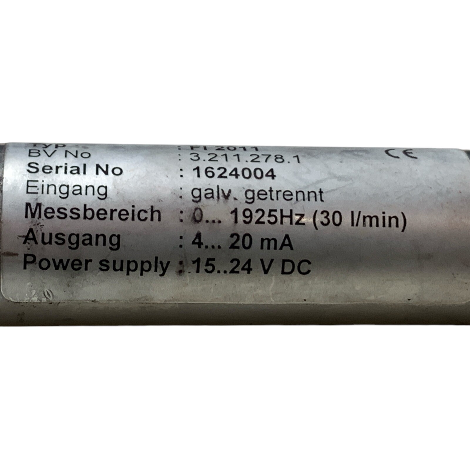 RCI FI2001 Flow Sensor 3.211.278.1
