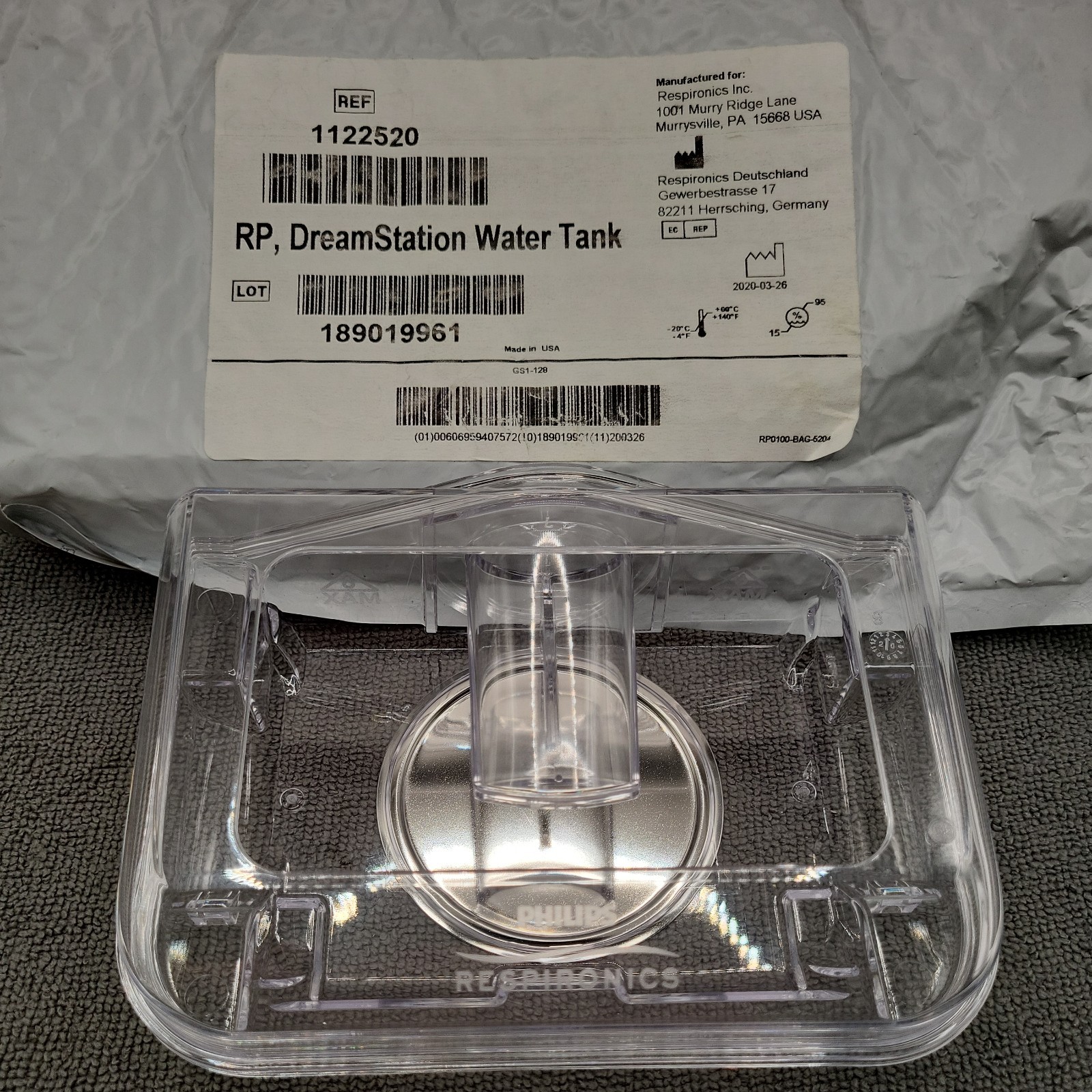 DreamStation Water Tank 1122520 CPAP New Open Box