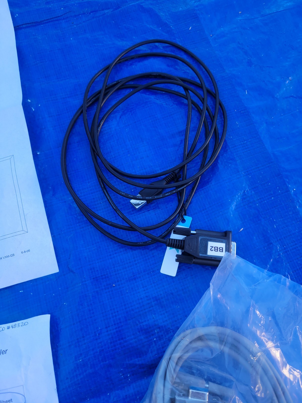 Velmex VXM Stepping Motor Controller Single Axis RS-232 Govt Surplus Lab Science