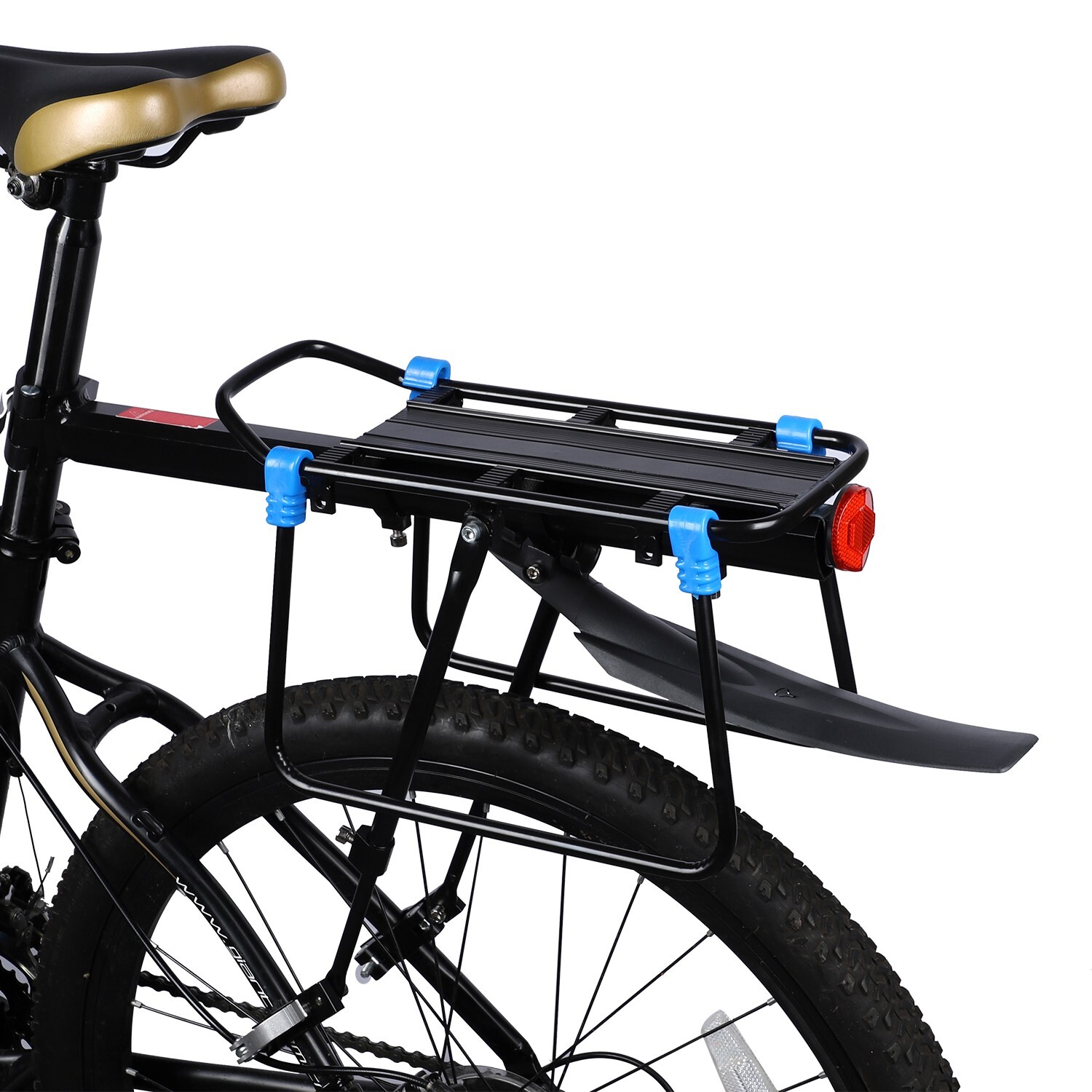Aluminum MTB Bike Pannier Luggage Rack Quick Release Carrier Rack with Fender