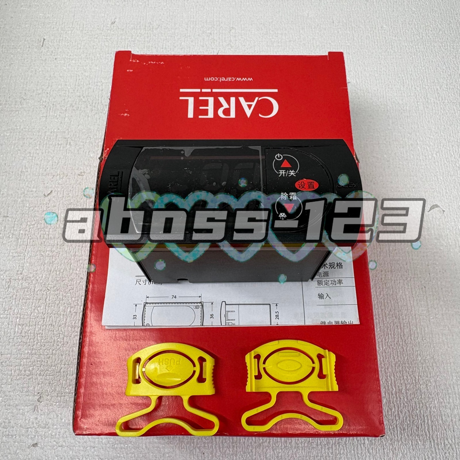 CAREL PYYD1Z05V5 PZYDC1EBI1 Temperature controller#1pcs New In Box