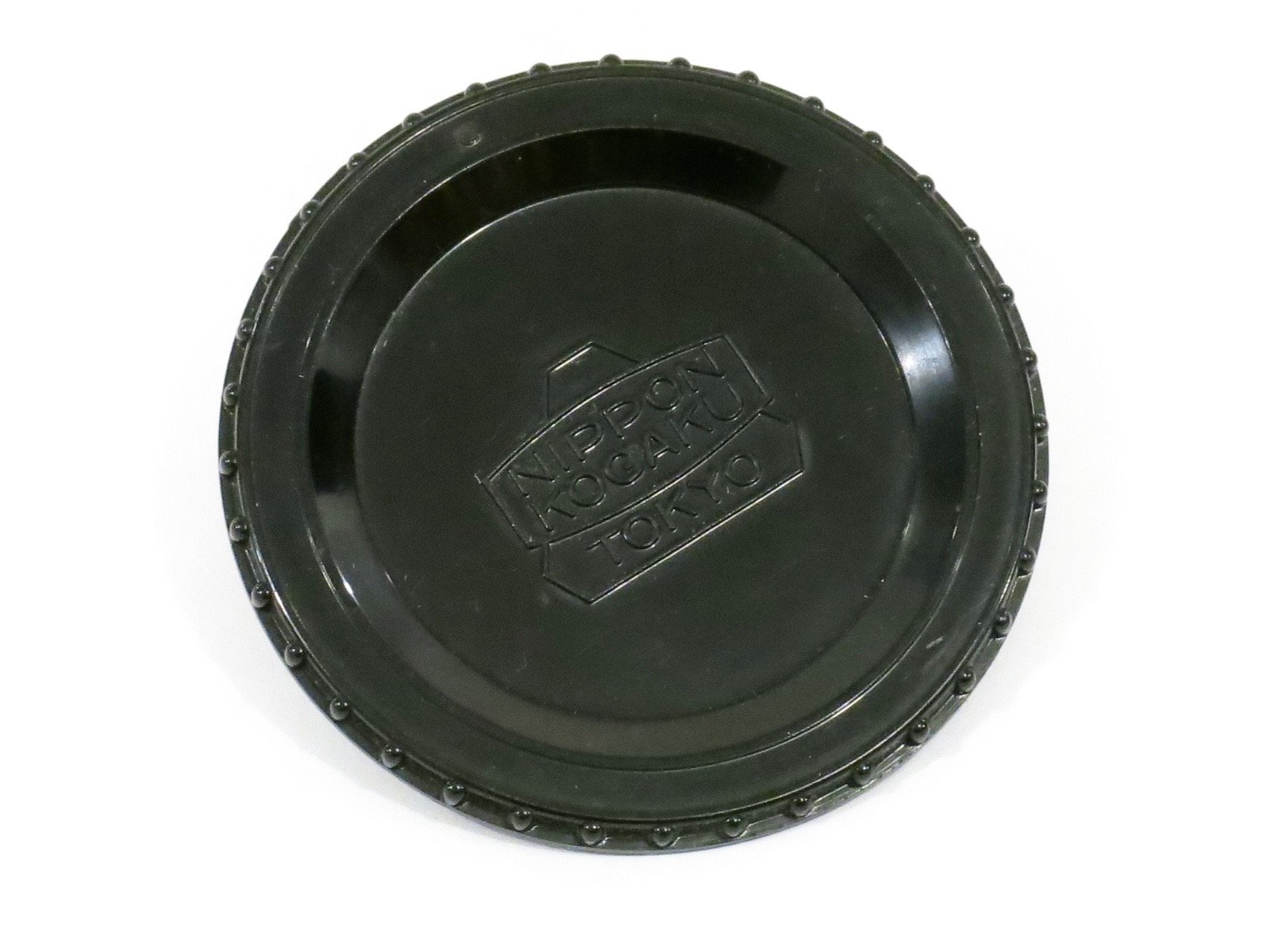 SET OF TWO VINTAGE NIKON F CAMERA ERA NIPPON KOGAKU F MOUNT BODY CAPS = RARE!!