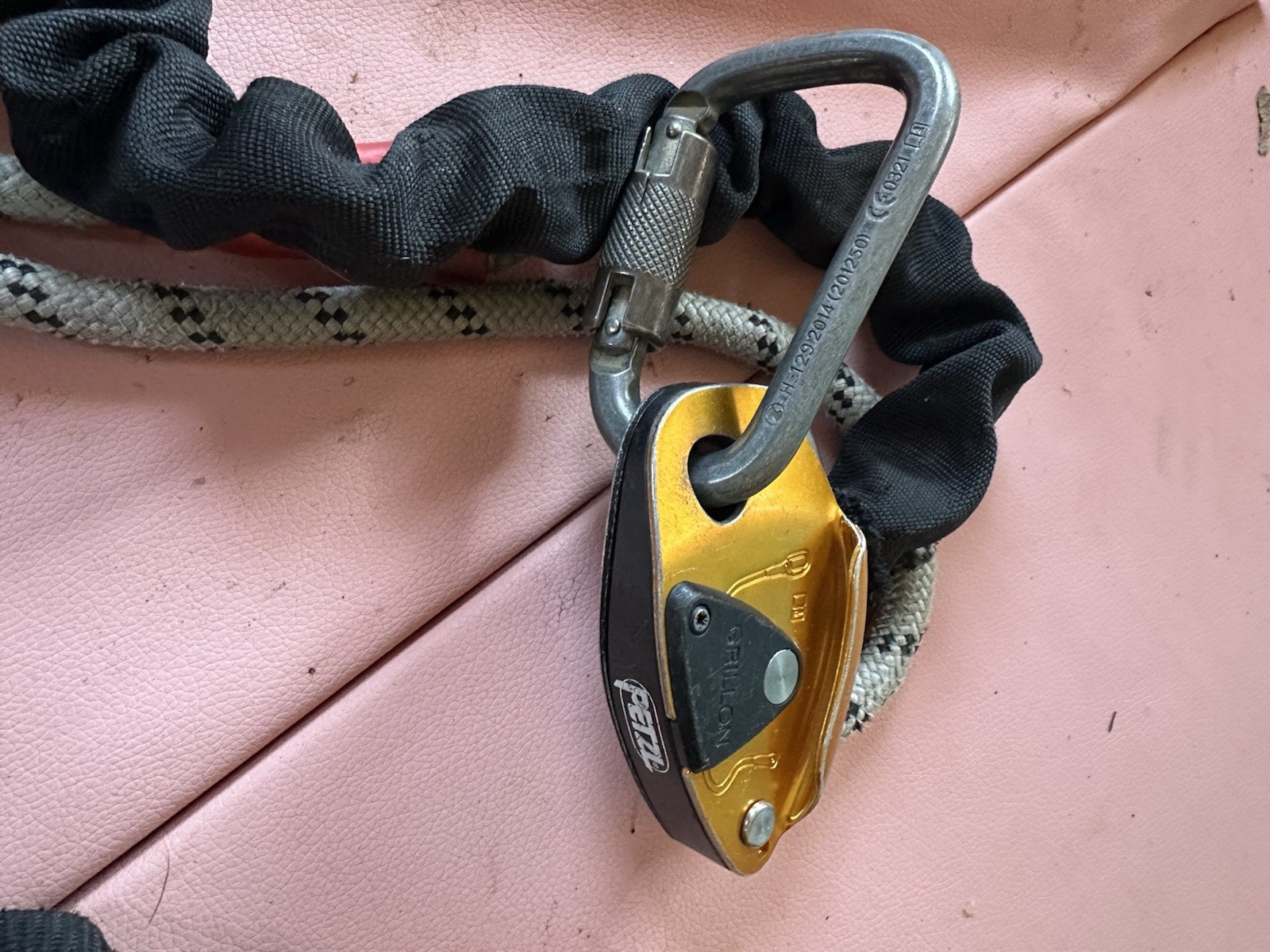 Climbing Harness And Positioner Set. Safety Lanyards Available As Well!