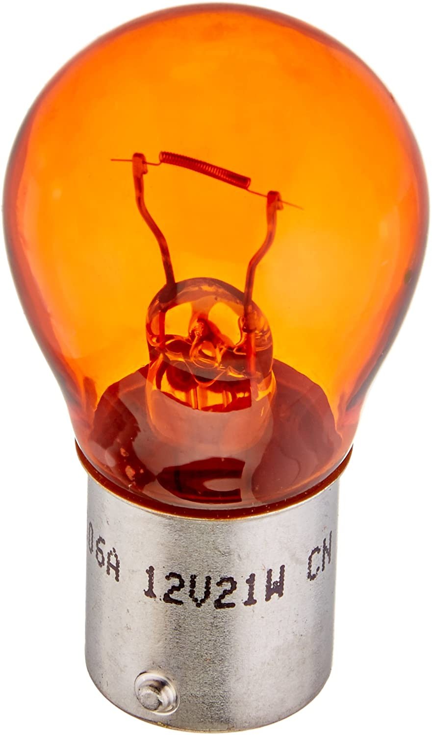 HELLA 7506ATB Bulb 12V 21W Ba15S S8 Amber (2)