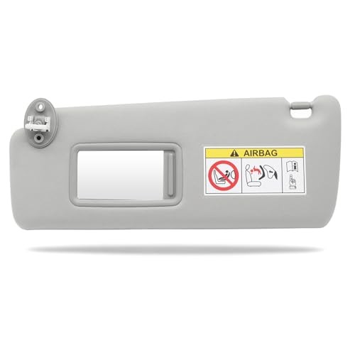 Gray Sun Visor Left Driver Side Compatible with GX460 2010-2023 74320-60D22-A0