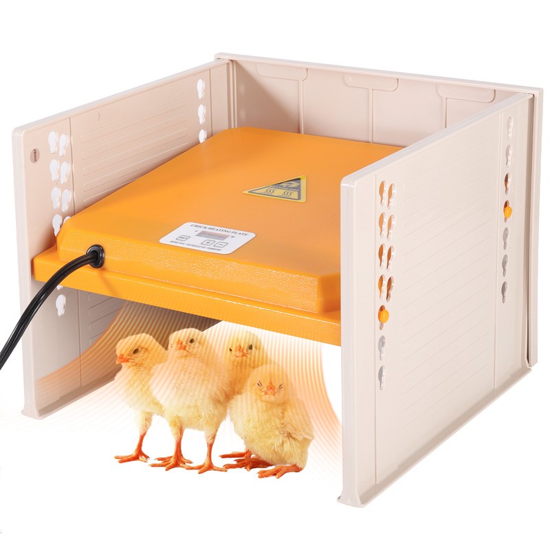Brooder Plate  for Chicks 10" x 10"   Chick Heat Plate with Temperature Control
