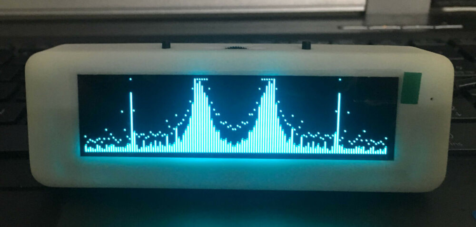 3.12 inch OLED Audio Level Indicator Mic Spectrum Display Analyzer VU Meter