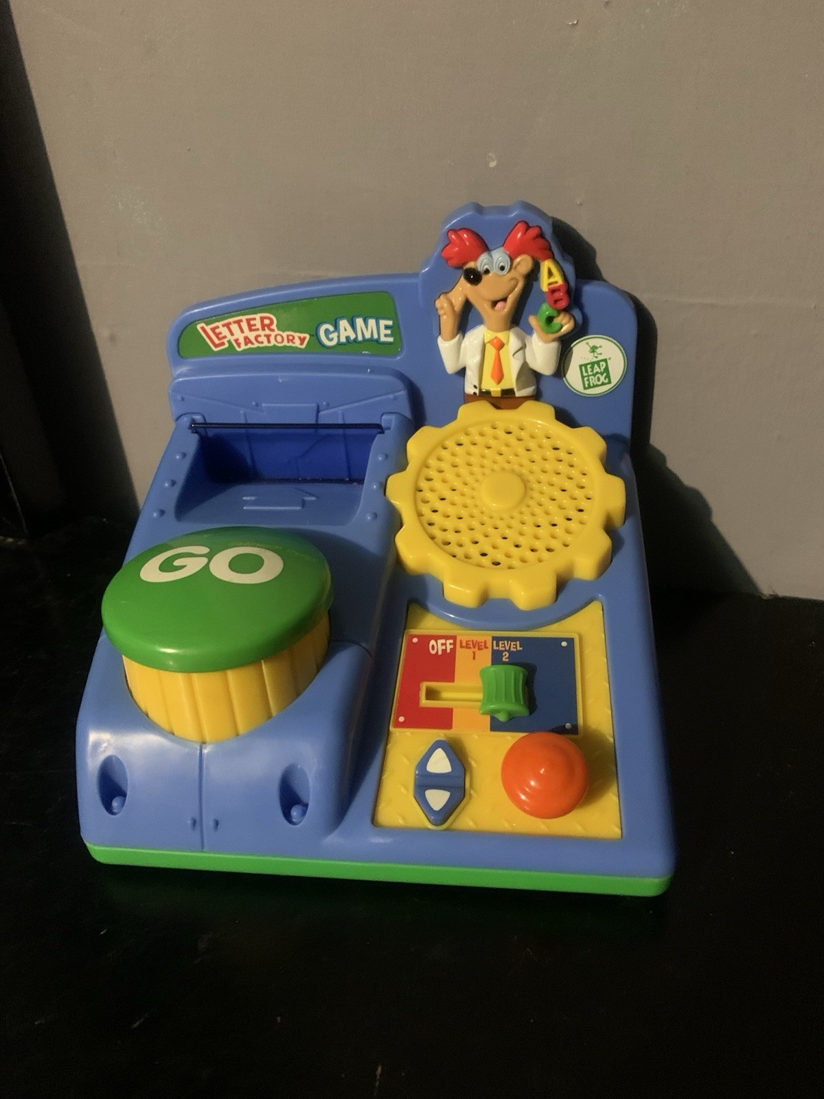 Vintage Leap Frog Letter Factory Game Console Only Working