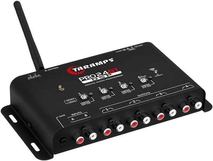 Taramps AUDIO PROCESSOR PRO 2.4BT Digital Signal Processor Crossover Full w/ App