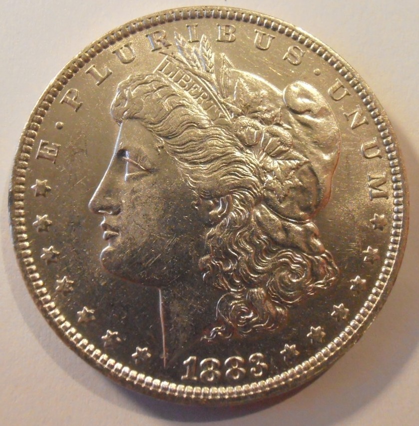 1883 O Morgan Silver Dollar,   (83OAC1) FREE SHIPPING