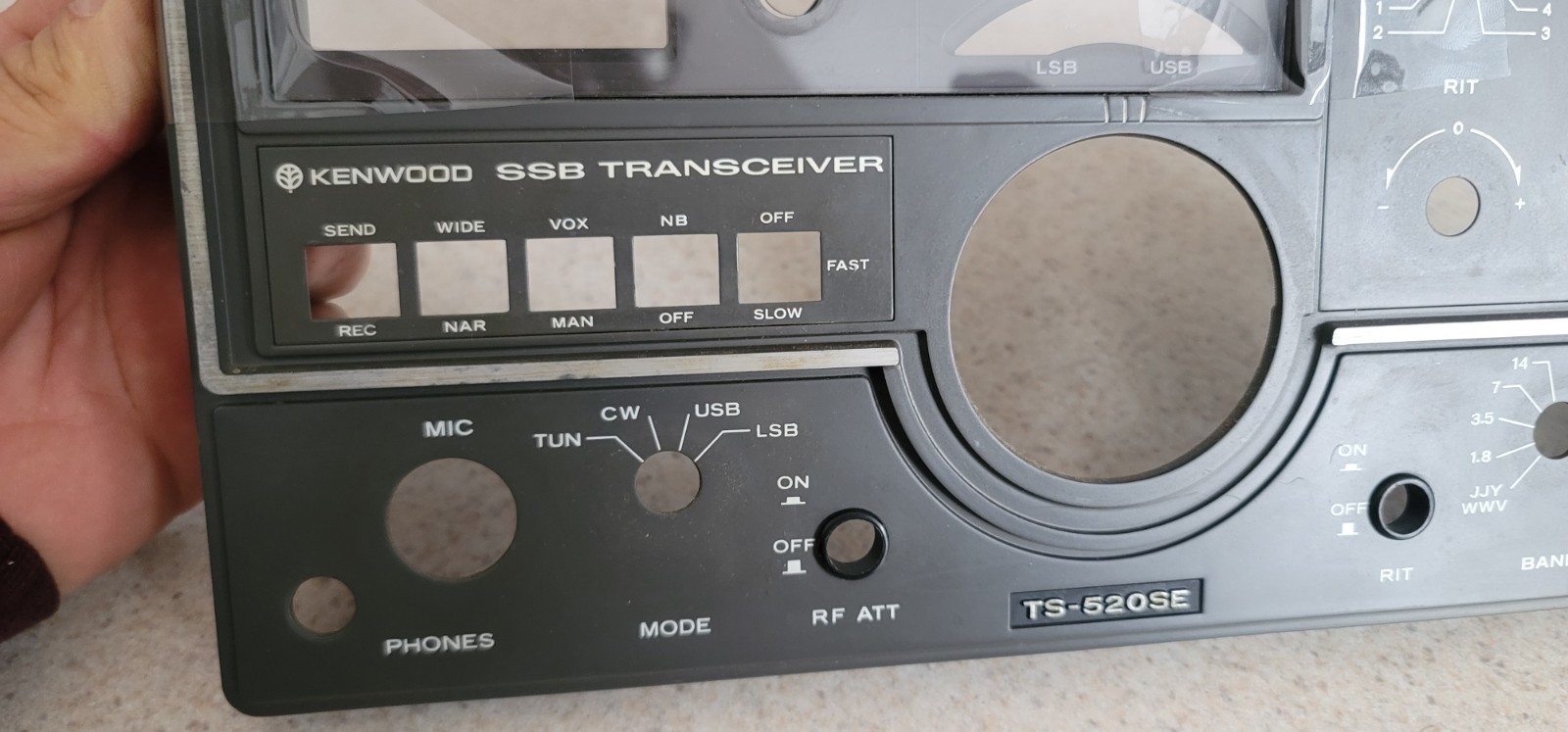 KENWOOD FACE FOR TS 520S