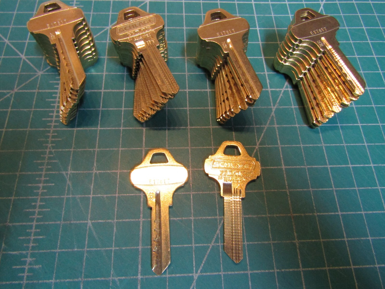 42– SCHLAGE EVEREST PRIMUS C135 Keys Uncut Locksmith Keyblank E17817 NEW Out/box