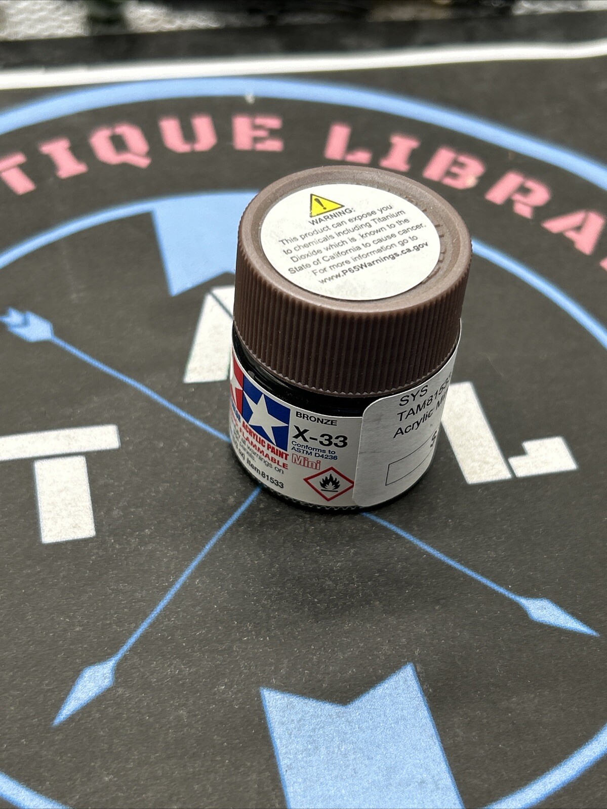 Tamiya Acrylic Paint  X-33 Bronze. 10ml. New.
